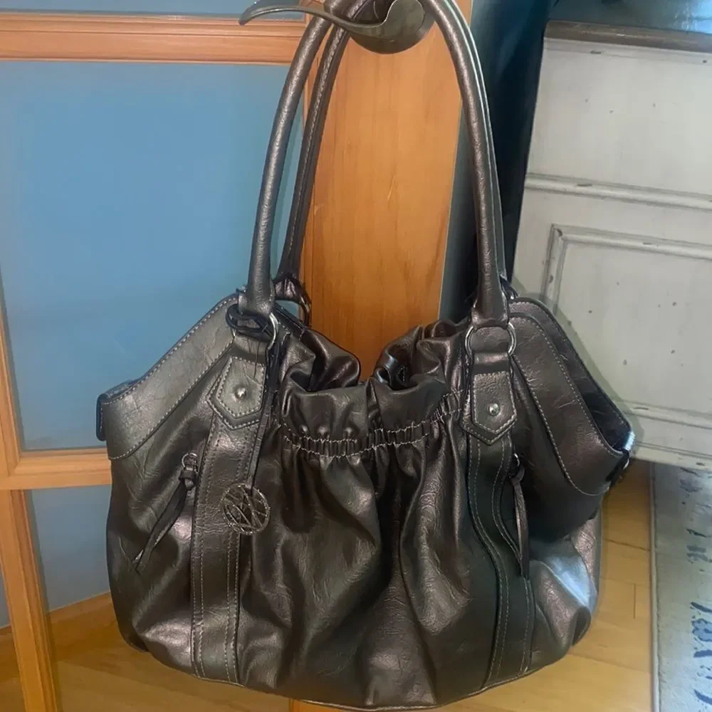 Style & Company Sassy II Gunmetal Hobo Bag!